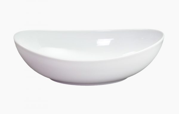 SALADEIRA 25X13CM SATURNO BRANCO