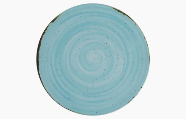 PRATO COUPE Ø28CM RUSTICO AZUL IN