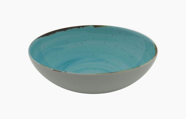 PRATO FUNDO COUPE Ø18CM RUSTICO AZUL IN