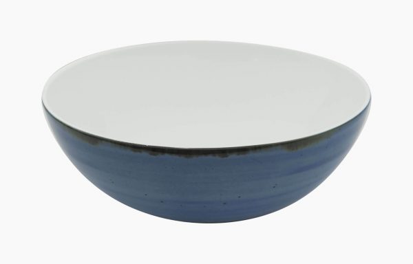 SALADEIRA Ø23CM ALT.9CM RUSTICO DARK BLU