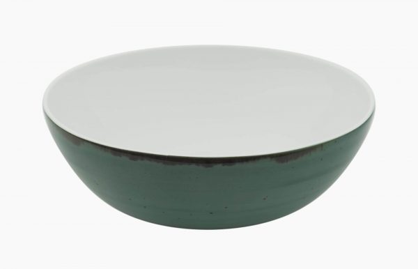 SALADEIRA Ø23CM ALT.9CM RUSTICO VERDE