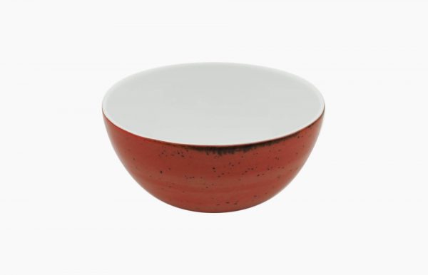 SALADEIRA Ø12CM ALT.6CM RUSTICO VERMELHO