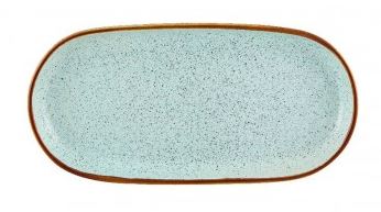 TRAVESSA OVAL 29.5CM RUSTIC TURQUESA