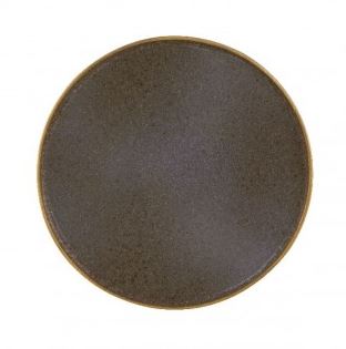 PRATO S/MESA 22CM BRONZE GOLD STONE