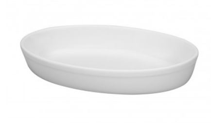 ASSAD.OVAL 31CM BRANCO CUISINE C&S