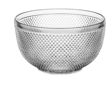 SALADEIRA Ø22CM 3043 TRANSP. BICOS