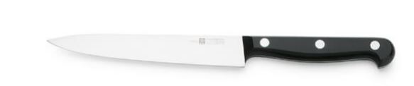 FACA COZINHEIRO 14CM PRETO PROFI