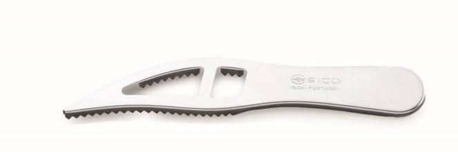 ESCAMADOR PEIXE 19CM INOX