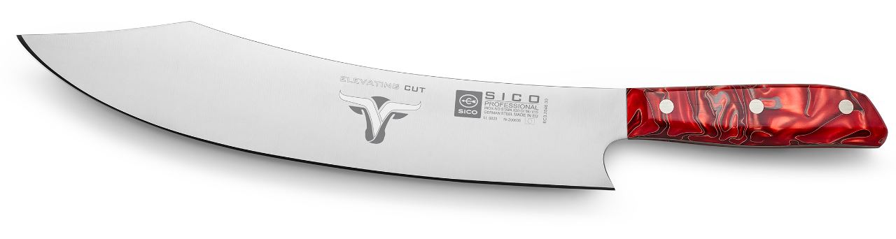 FACA CHEFE 30CM VERMELHO ELEVATING