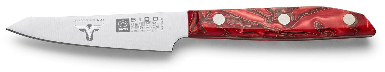 FACA LEGUMES 10CM VERMELHO ELEVATING