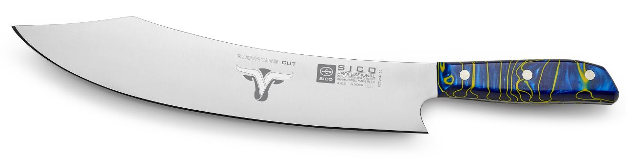 FACA CHEFE 30CM AZUL ELEVATING