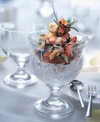 TAÇA COCKTAIL C/FORRA # FRUTTI DI MARE