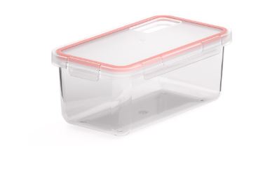 CAIXA ALIMENTOS RECT 1L TRANSP.