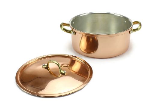 CAÇAROLA 10CM COBRE INOX
