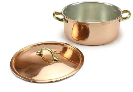 CAÇAROLA 18CM COBRE INOX