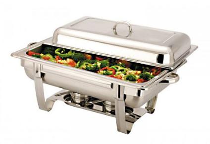 BANHO MARIA RECT.8.5L INOX POLIDO