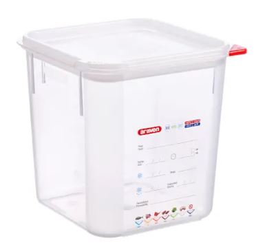 HERMETICO 29X29X32CM 18L C/TAMPA