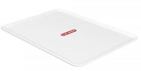 TABULEIRO 50X36X1.2CM BRANCO PLAST.