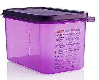 HERMETICO 4.3L 1/4 150MM LILAS ANTIALERG