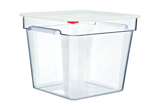 CONTENTOR 28.5X40X15CM 22L C/TAMPA#