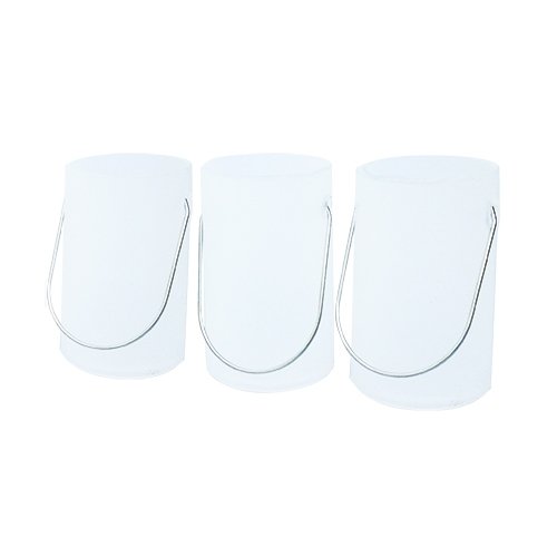CJ.3 PORTA VELAS SILICONE BRANCO
