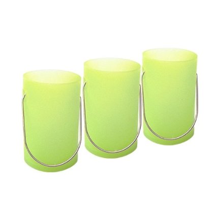 CJ.3 PORTA VELAS SILICONE VERDE
