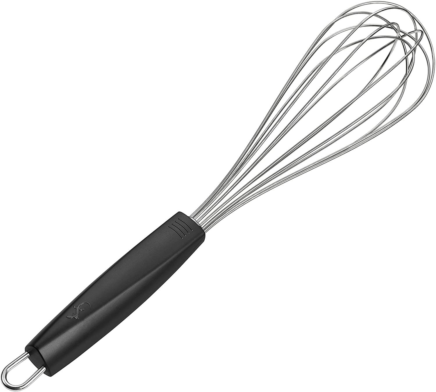 BATEDOR 30CM INOX CABO PRETO TANGO