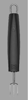 GARFO BATATA 3 DENTES INOX C.PRETO TANGO