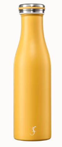 TERMOS 500ML PAREDE DUPLA AMARELO@