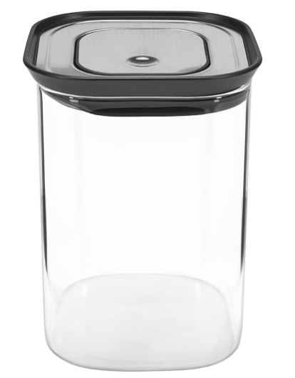 CAIXA ALIMENTOS HERMETICA 1100ML VIDRO