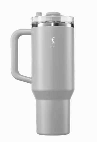 CANECA TERMICA 1.2L CINZA  PAREDE DUPLA
