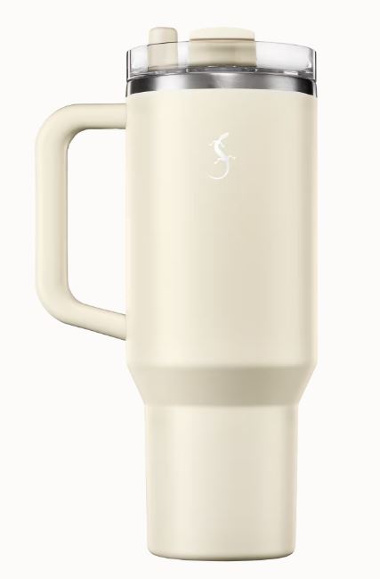 CANECA TERMICA 1.2L MARFIM PAREDE DUPLA