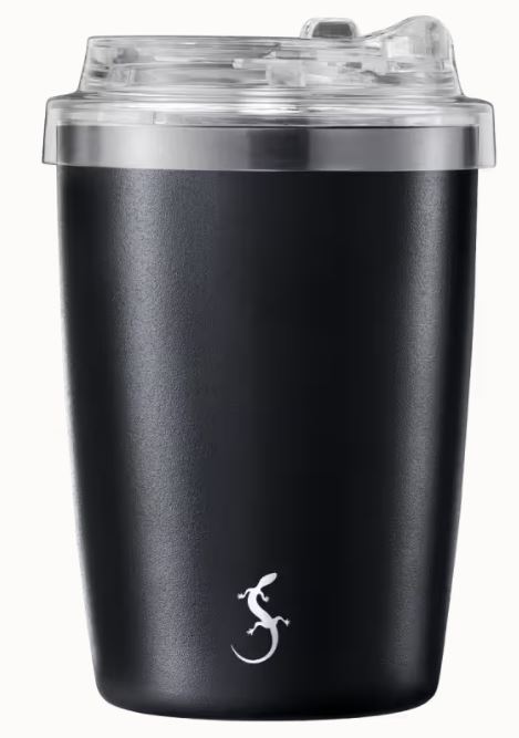 COPO TERMICO 30CL PAREDE DUPLA PRETO