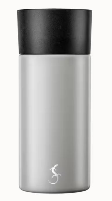 TERMOS 30CL PAREDE DUPLA CINZA 360º