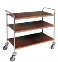 CARRO SERVIÇO 3 PRATELEIRAS