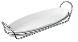 TRAVESSA OVAL 65CM C/SUP.LIVING