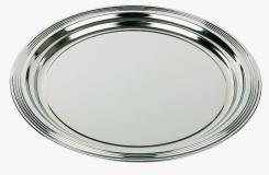 BANDEJA OVAL 46X34CM CROMO CLASSIC