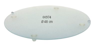 BANDEJA RED.48CM VIDRO