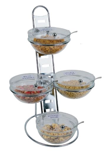 SUP.VERTICAL 4 SALADEIRAS EMP.23CM C/T