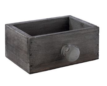 CAIXA GAVETA MADEIRA 11.5X7.5 VINTAGE