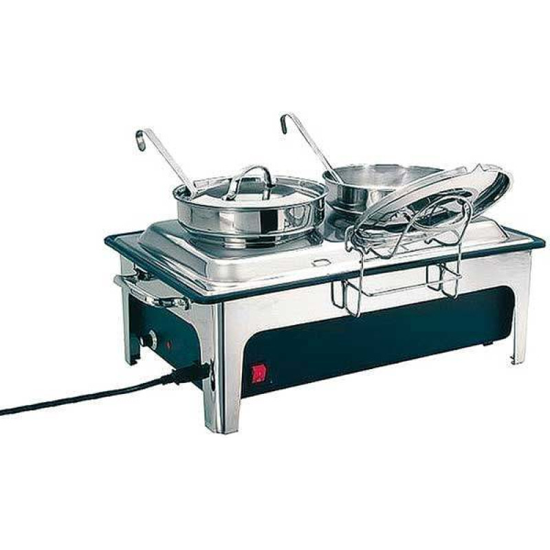 BANHO MARIA 2 PANELAS 2X4L INOX