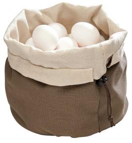 CESTO 23.5CM ALGODAO C/CAROÇOS