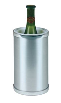 BALDE GARRAFA 22CM METAL ACETINADO