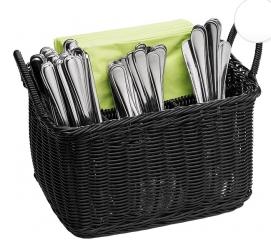 CESTO RATAN 4 DIVISOES 26X18CM