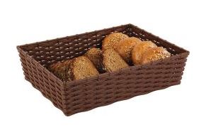 CESTO 39.5X29.5CM CASTANHO PP