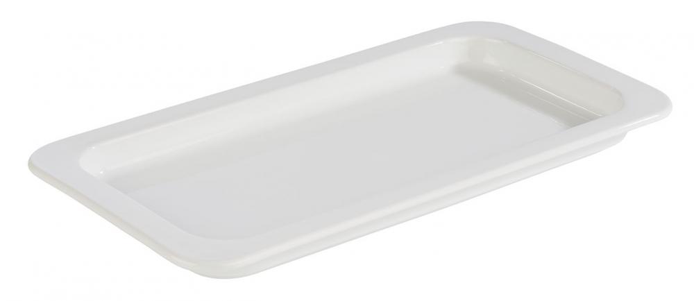 BANDEJA 1/3 2.5CM PORCELANA