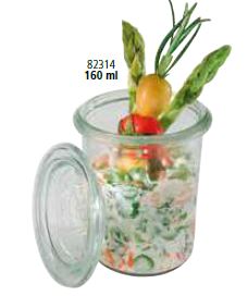 CJ.12 FRASCO C/TAMPA 0.16L WECK