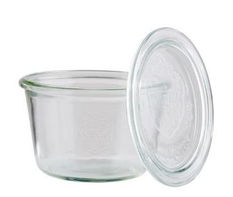 CJ.3 FRASCO C/TAMPA 0.37L WECK