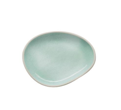 PRATO TRIANGULAR 19X14.5CM CALA VERDE