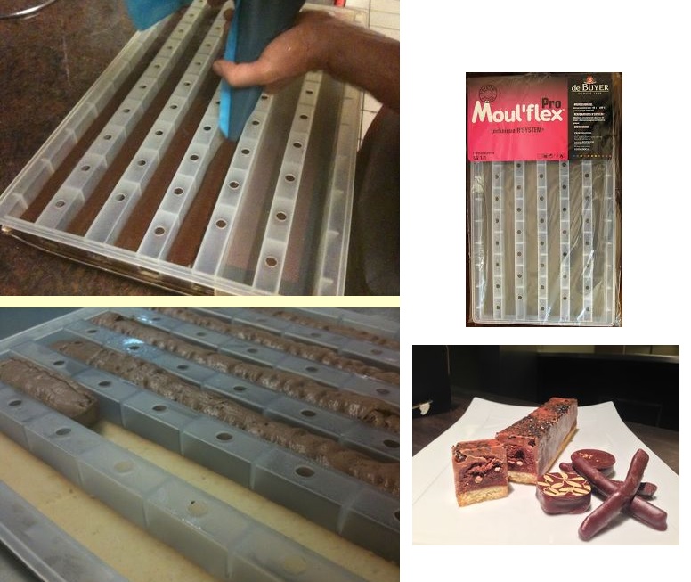 MOLDE SILICONE GN 1/1 6 CAVIDADES#